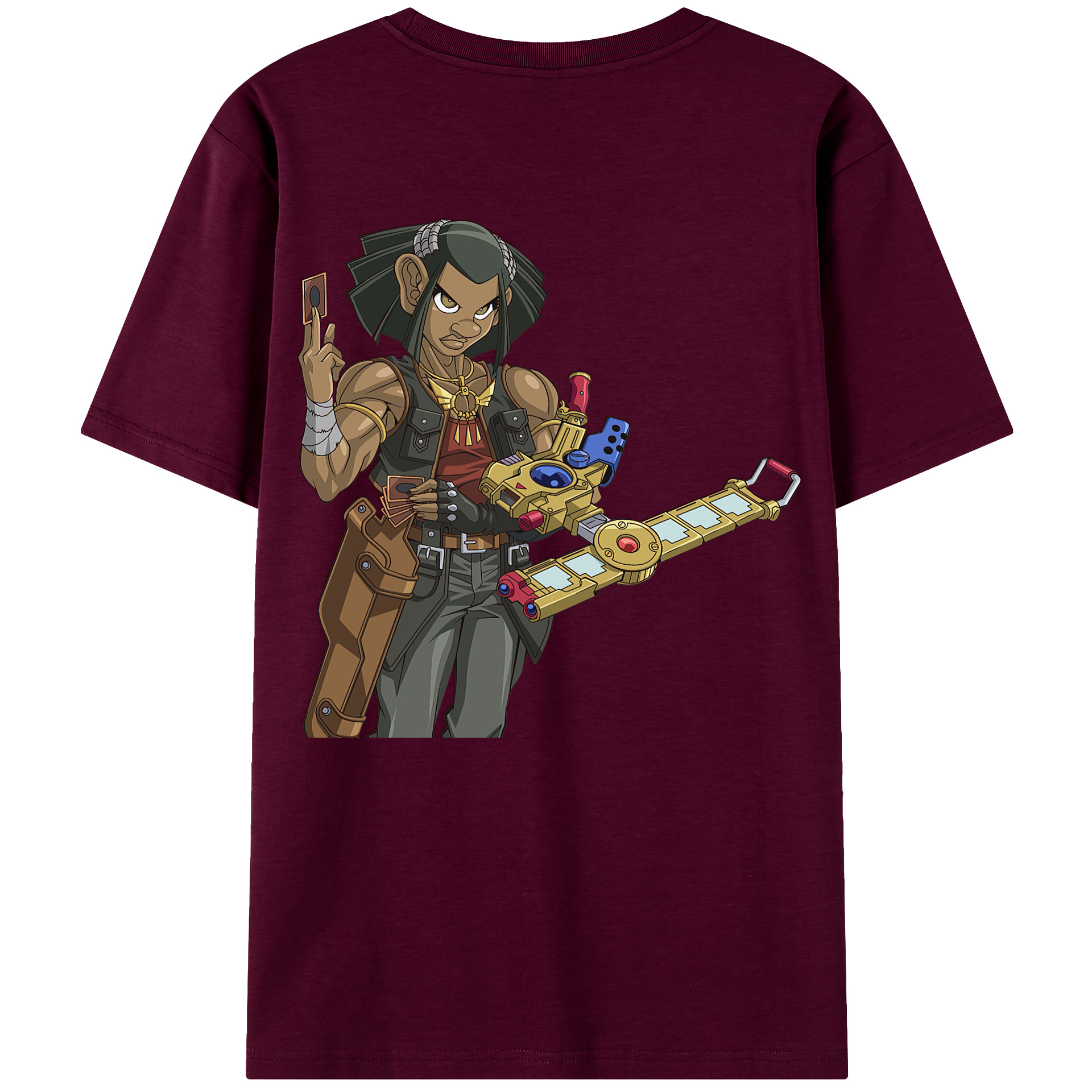 （画像用） 遊☆戯☆王 Yu-Gi-Oh! レディース半袖Tシャツ(バックプリント)